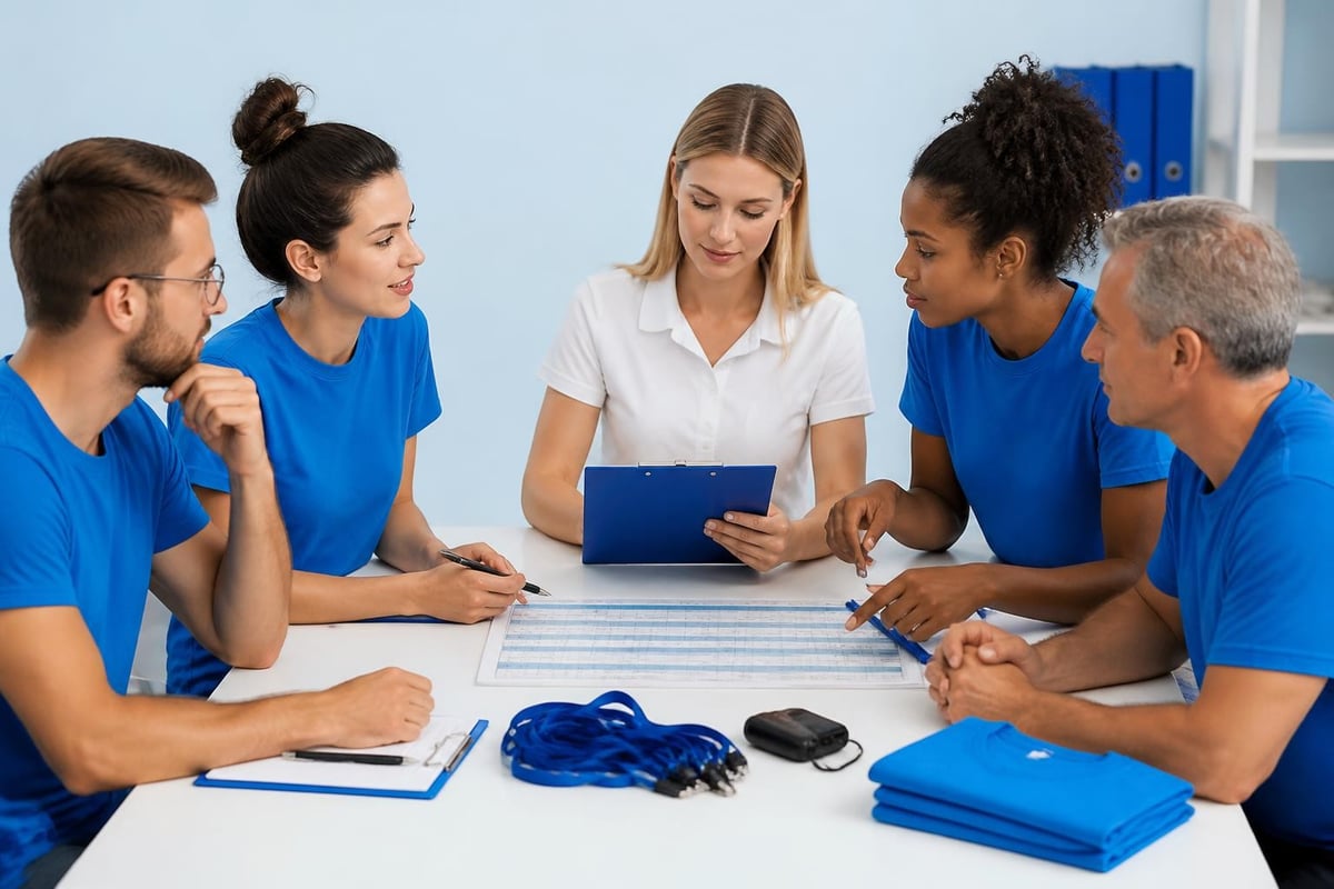 Volunteer management workflow