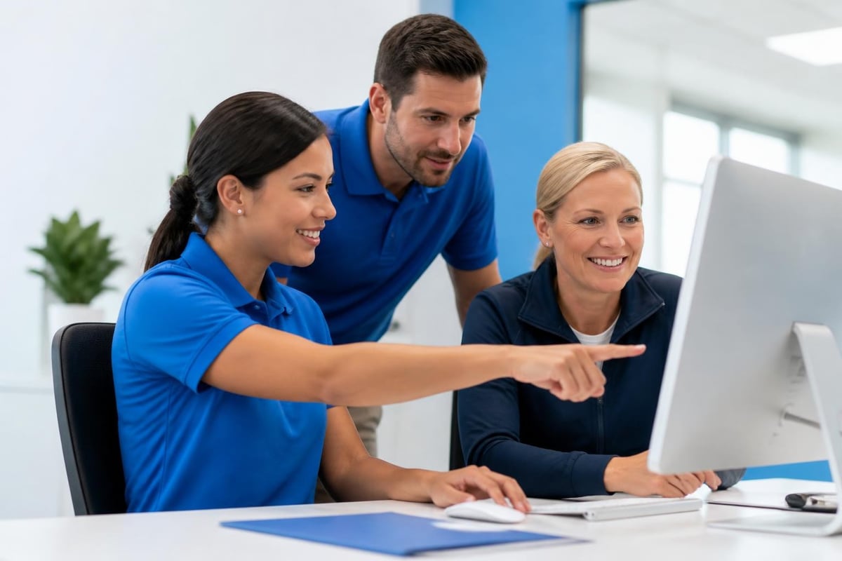 Role-based onboarding for seasonal club staff