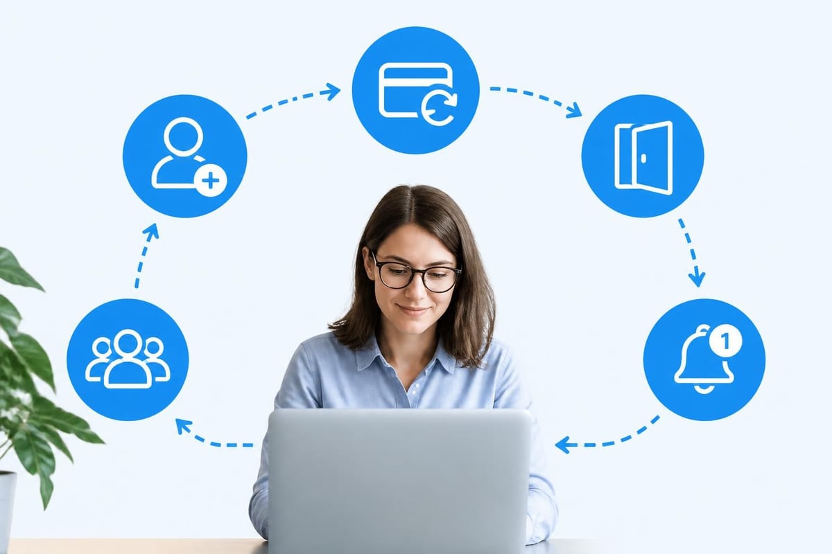Connected workflow automation