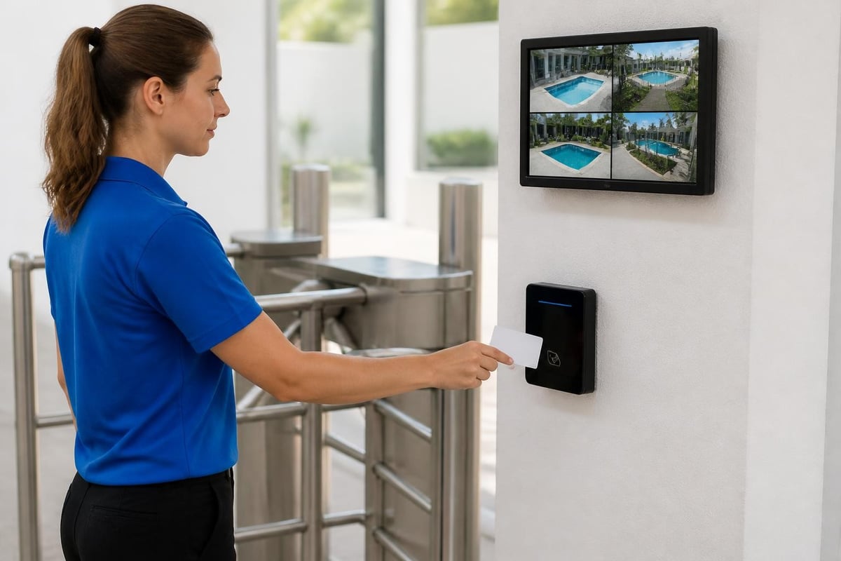 Access control verification process