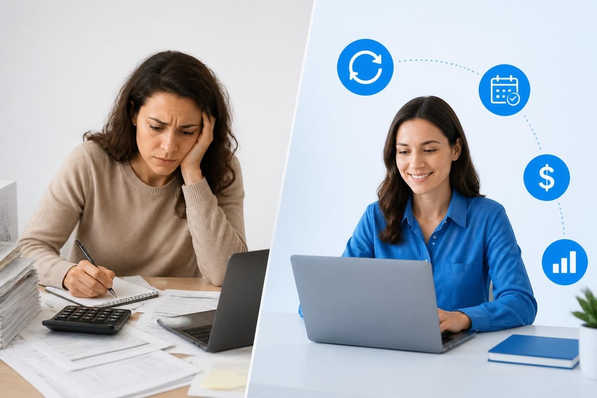 Manual billing workflow inefficiencies
