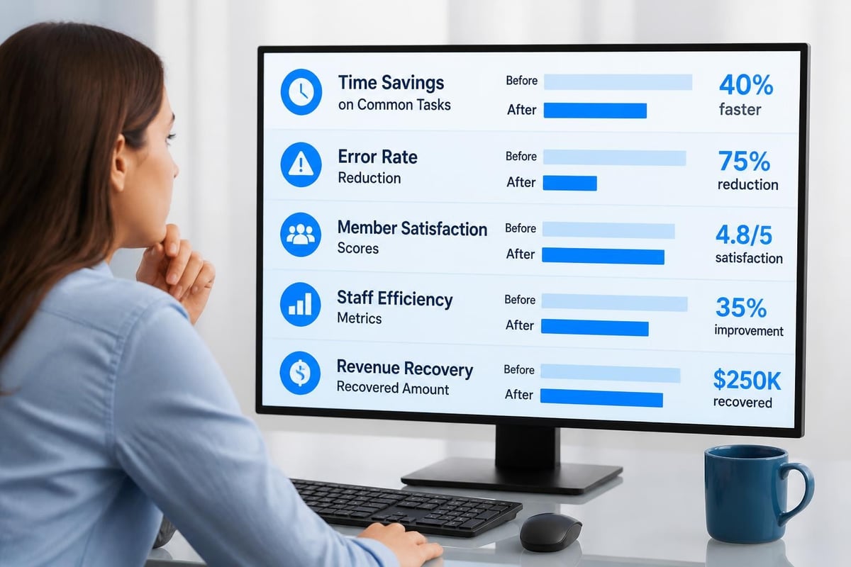 Success measurement dashboard