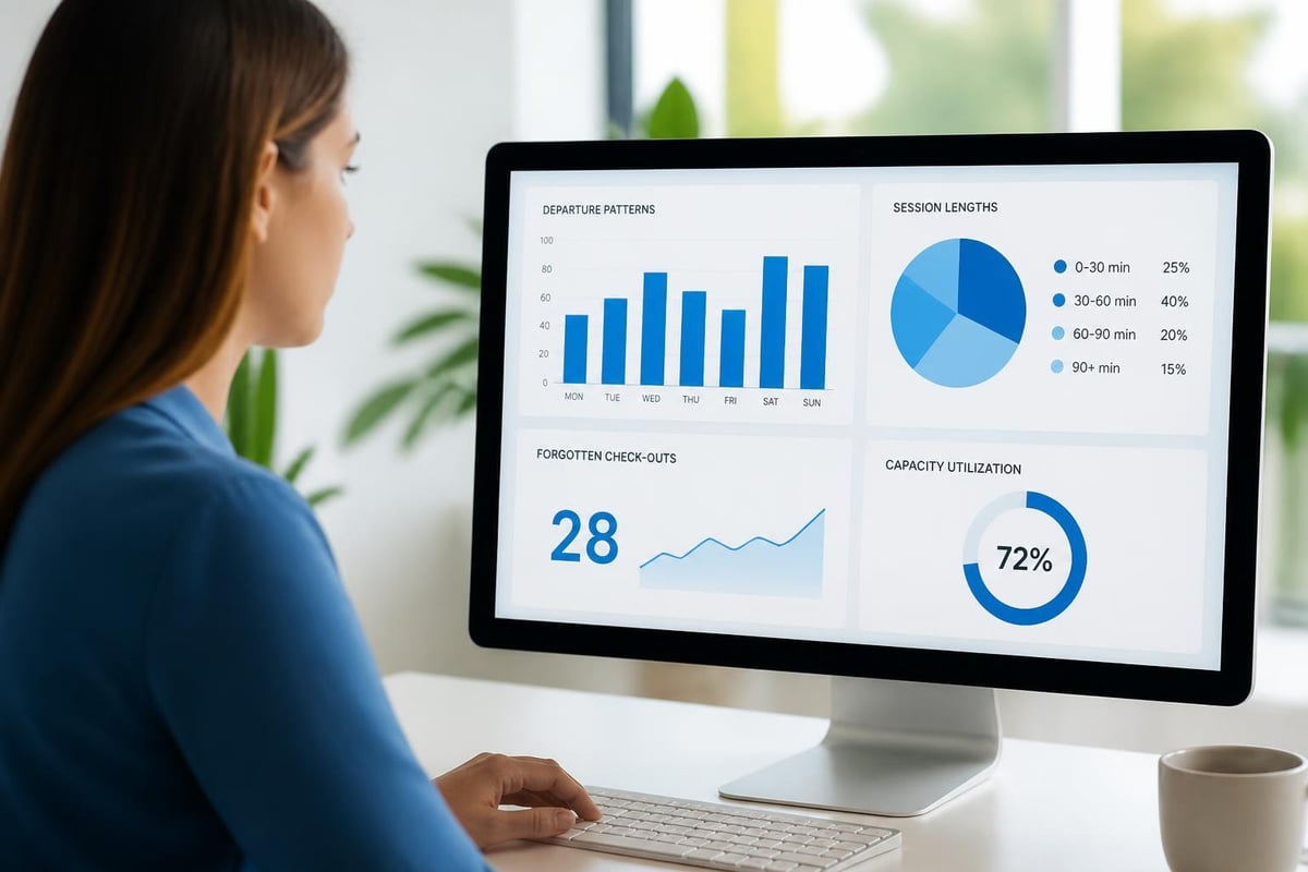 Check-out data analysis