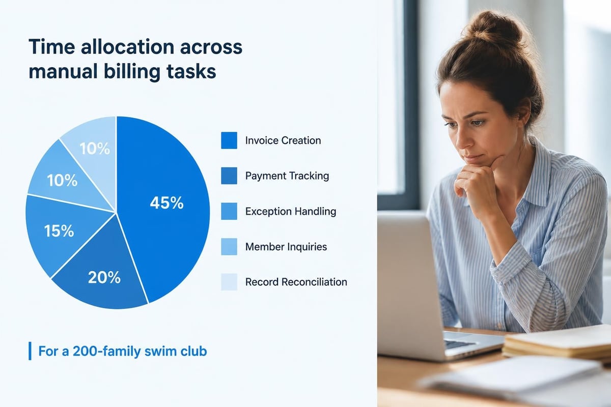 Manual billing time breakdown