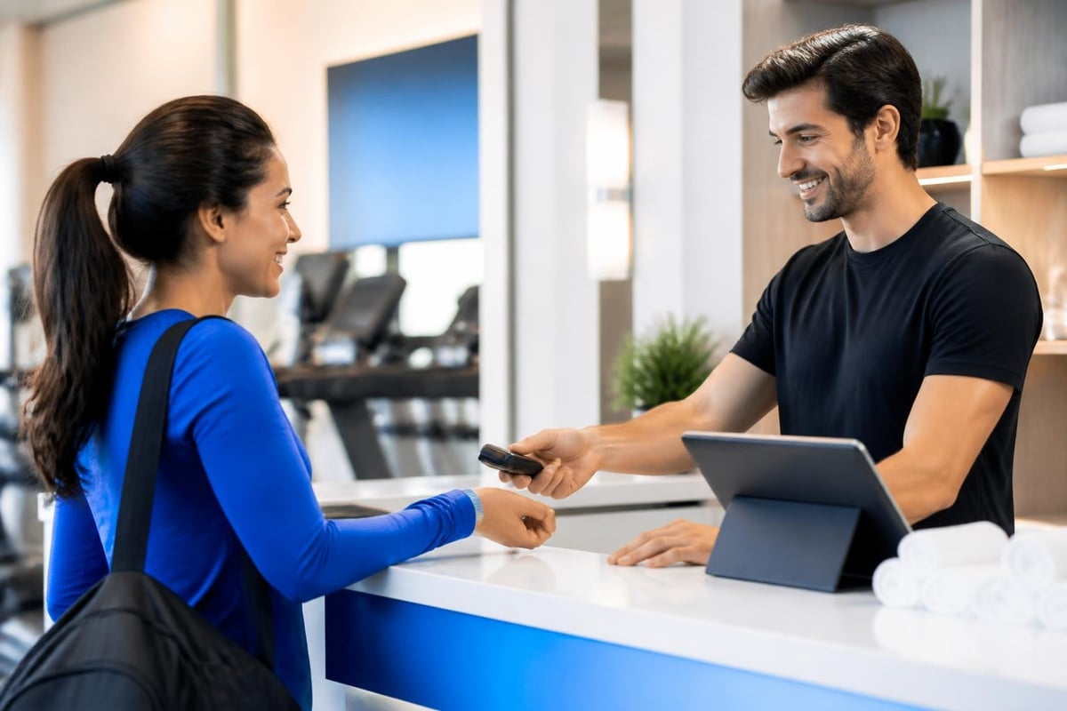 Member check-in workflow