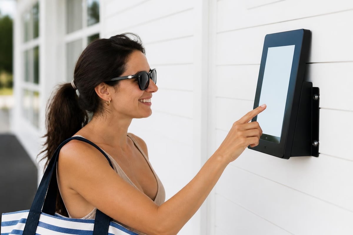 Self check-in technology components