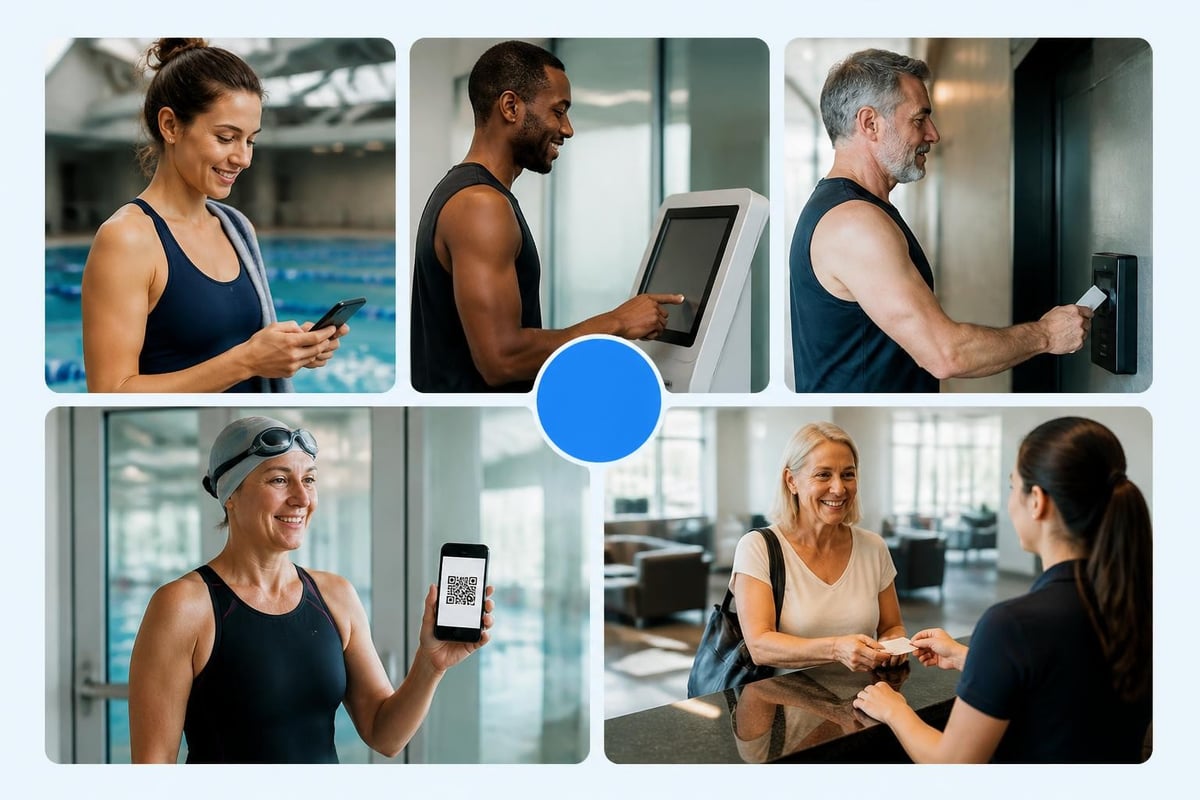 Multiple self check-in options