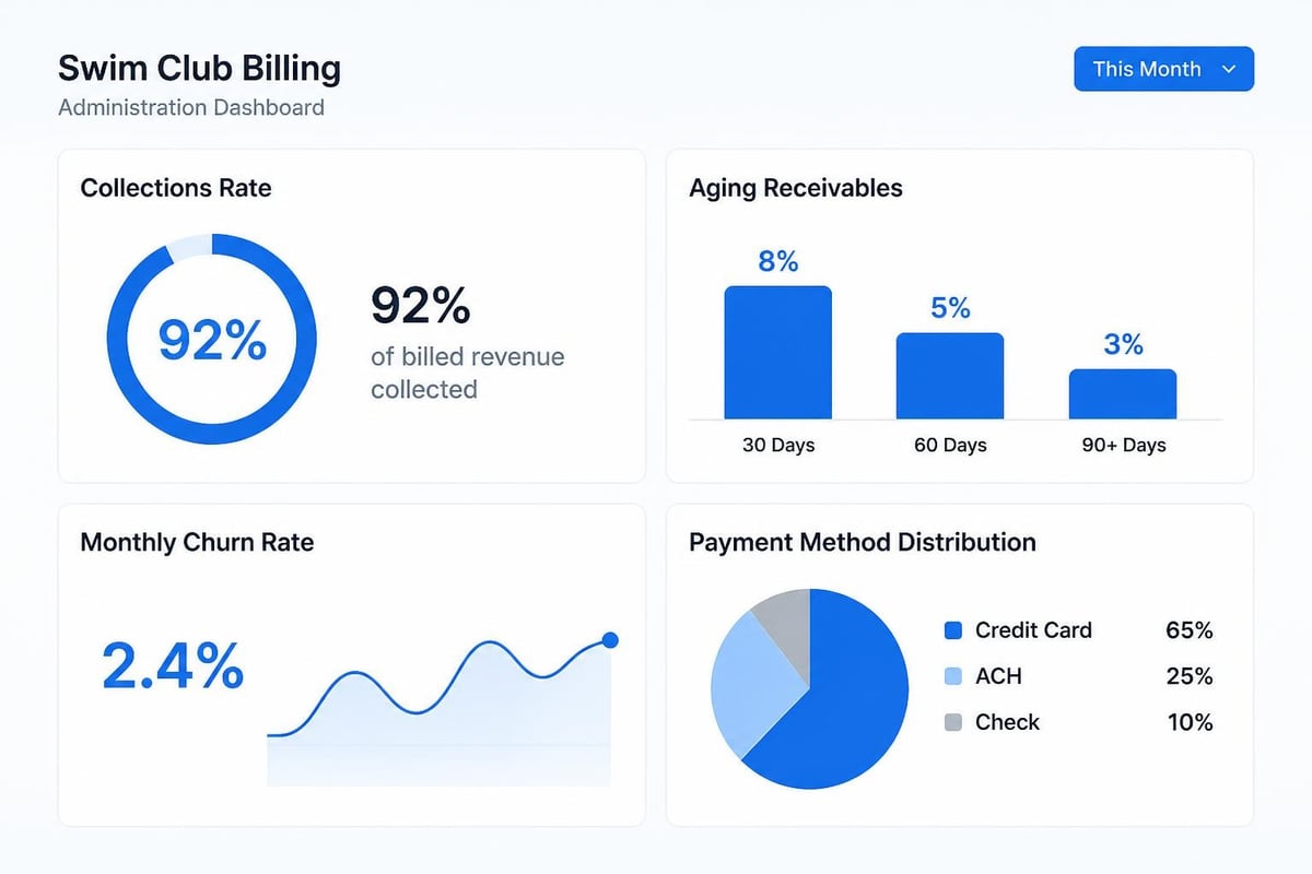 Billing metrics dashboard