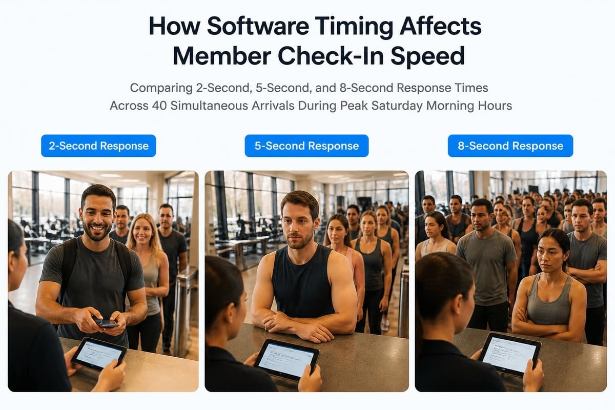 Software response time comparison